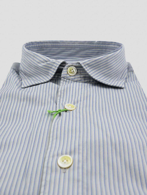 Finamore 1925 Multicolor Cotton Pl Ea Shirt Tok112