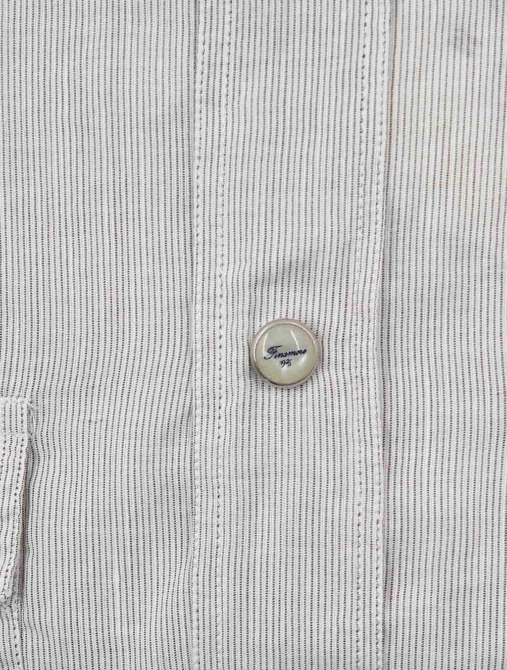 Finamore 1925 Beige Cotton Linen Shirt Zurigo