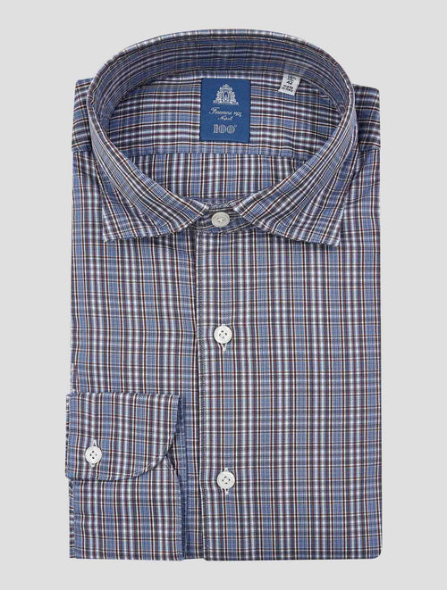 Finamore 1925 Multicolor Cotton Shirt Gaeta