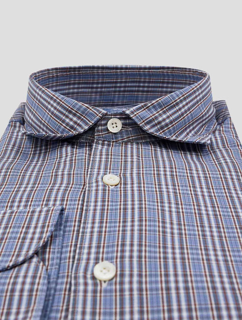 Finamore 1925 Multicolor Cotton Shirt Gaeta