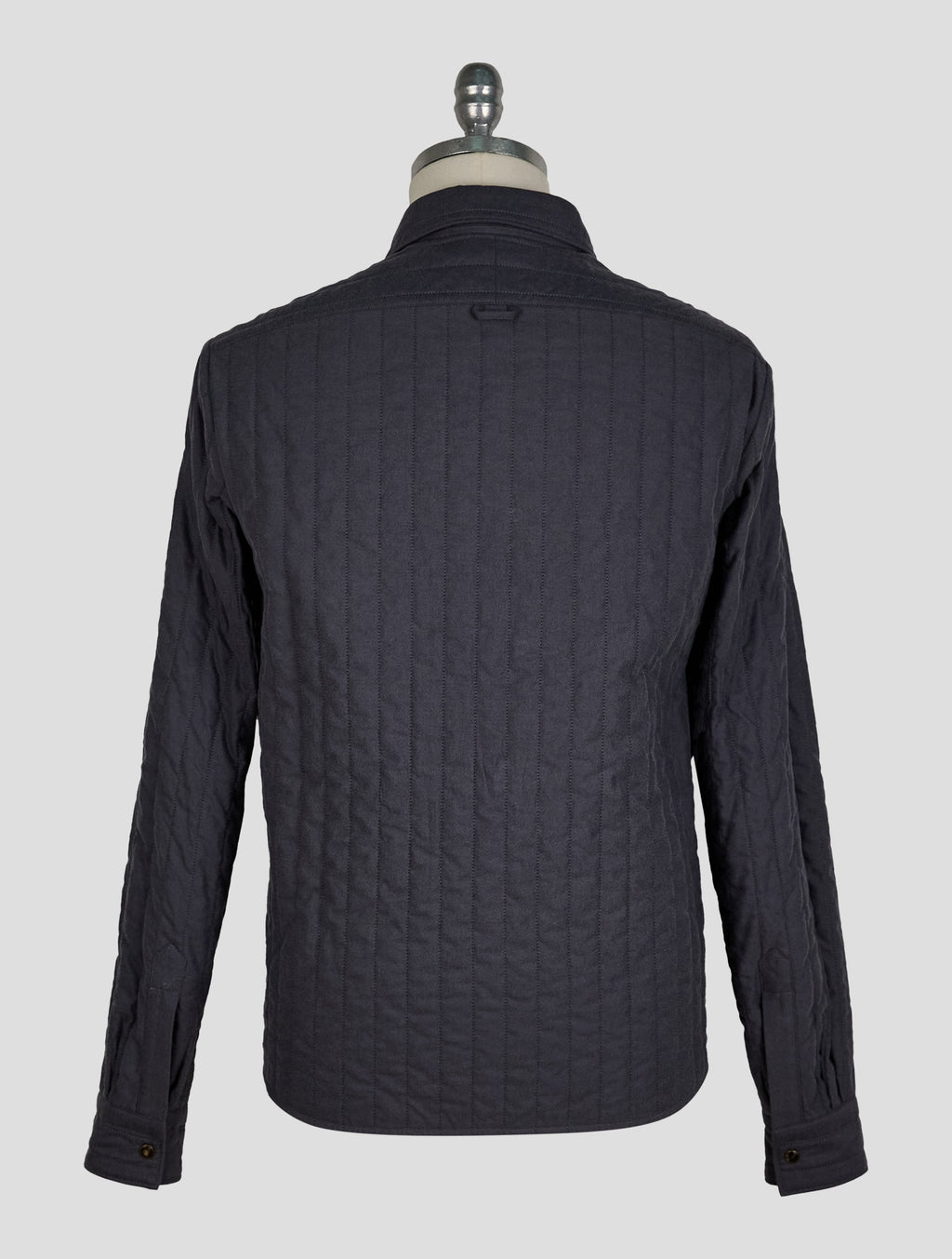 Finamore 1925 Gray Cotton Coat