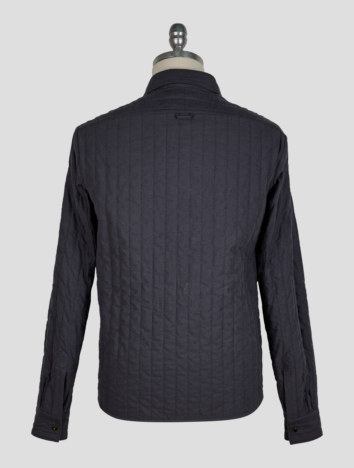 Finamore 1925 Gray Cotton Coat