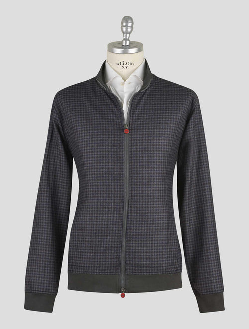 Kiton Multicolor Wool Coat B-One