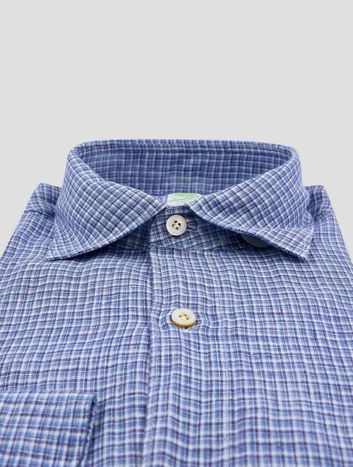Finamore 1925 Multicolor Linen Shirt Tokyo