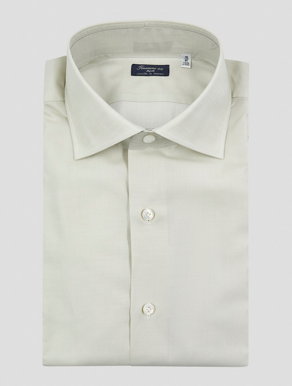 Finamore 1925 Pearl Cotton Shirt Napoli