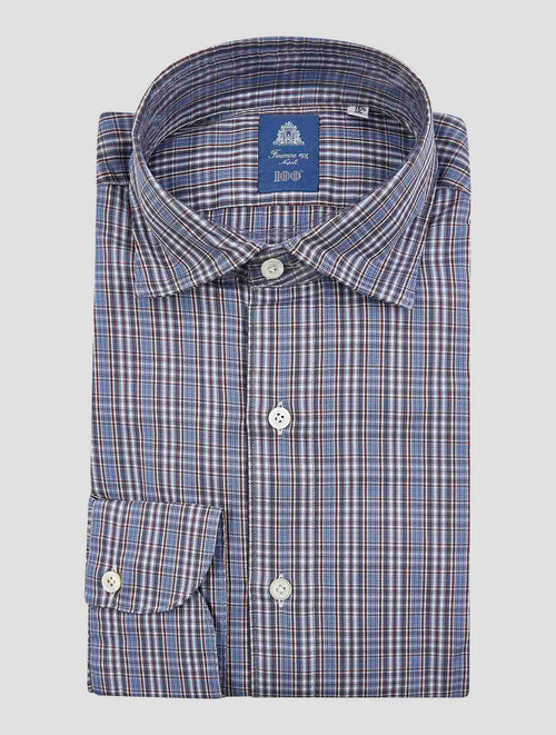 Finamore 1925 Multicolor Cotton Shirt