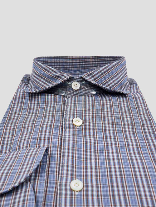 Finamore 1925 Multicolor Cotton Shirt