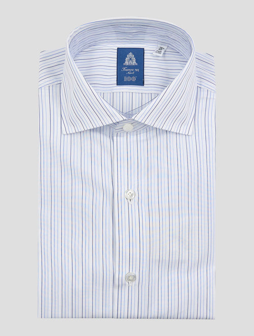 Finamore 1925 Multicolor Cotton Shirt