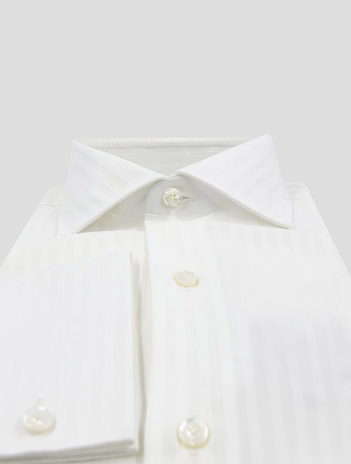 Finamore 1925 White Cotton Shirt