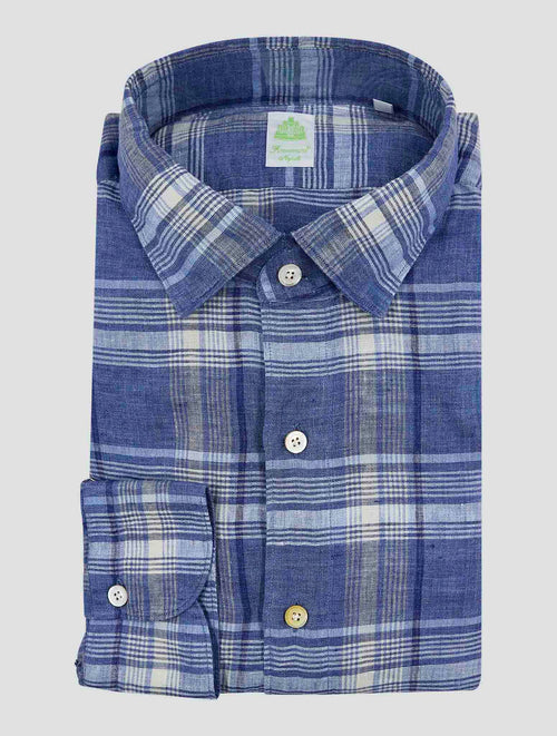 Finamore 1925 Multicolor Linen Shirt