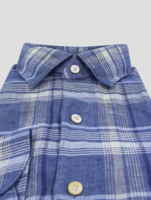 Finamore 1925 Multicolor Linen Shirt