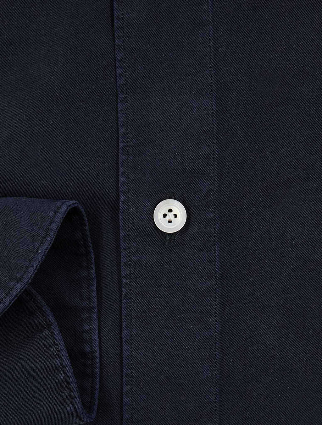 Finamore 1925 Dark blue Cotton Shirt