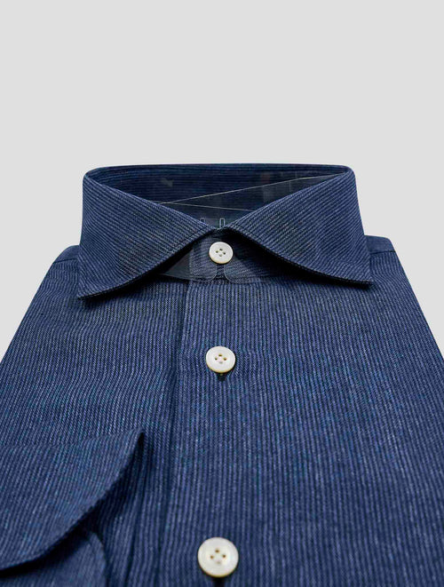 Finamore 1925 Avio Cotton Cashmere Shirt