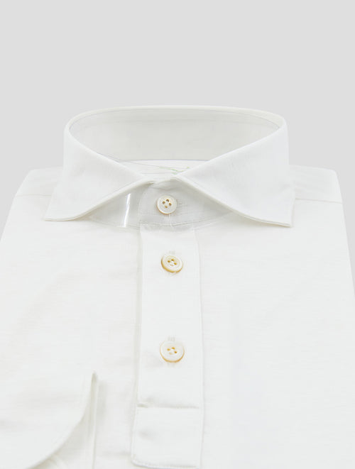 Finamore 1925 White Cotton Polo Shirt Orlando