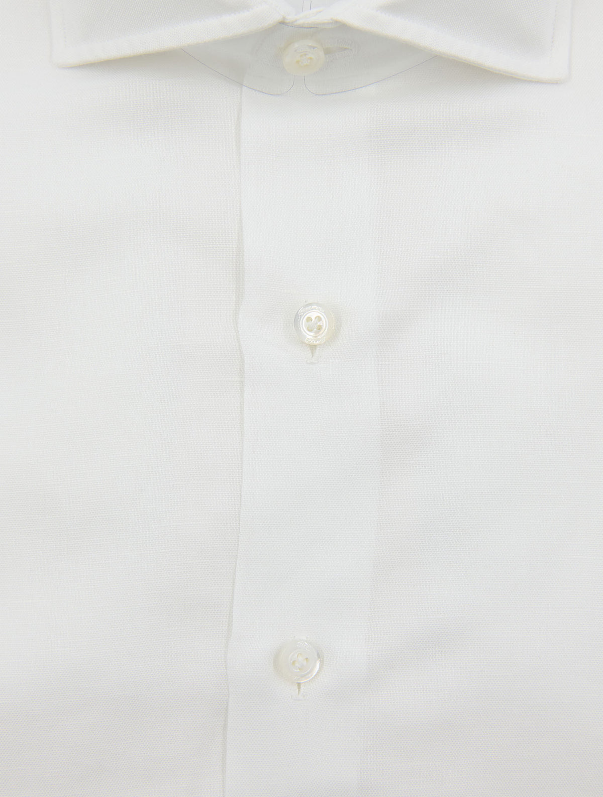 Finamore 1925 White Linen Cotton Shirt NAPOLI