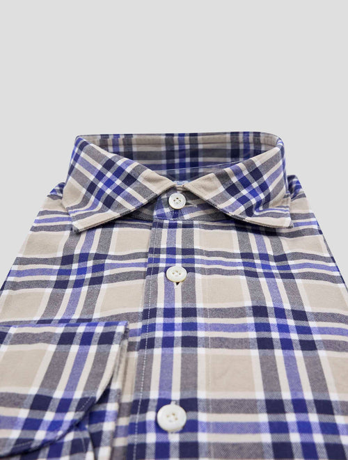Finamore 1925 Multicolor Cotton Shirt Gaeta