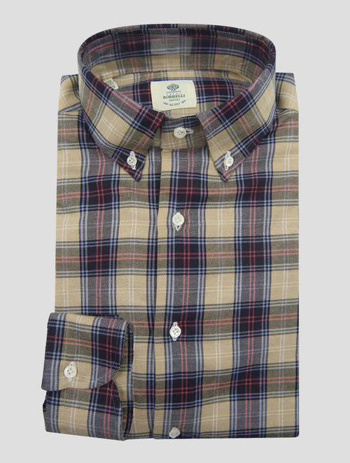 Luigi Borrelli Multicolor Cotton  Shirt