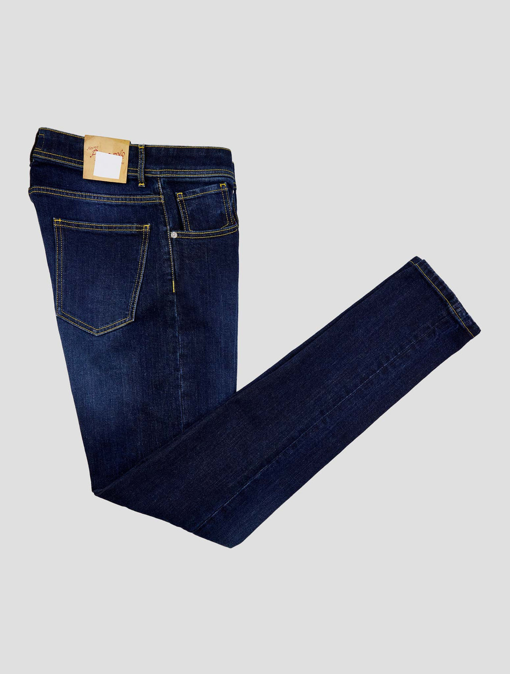 Marco Pescarolo Dark Blue Cotton Ea Jeans