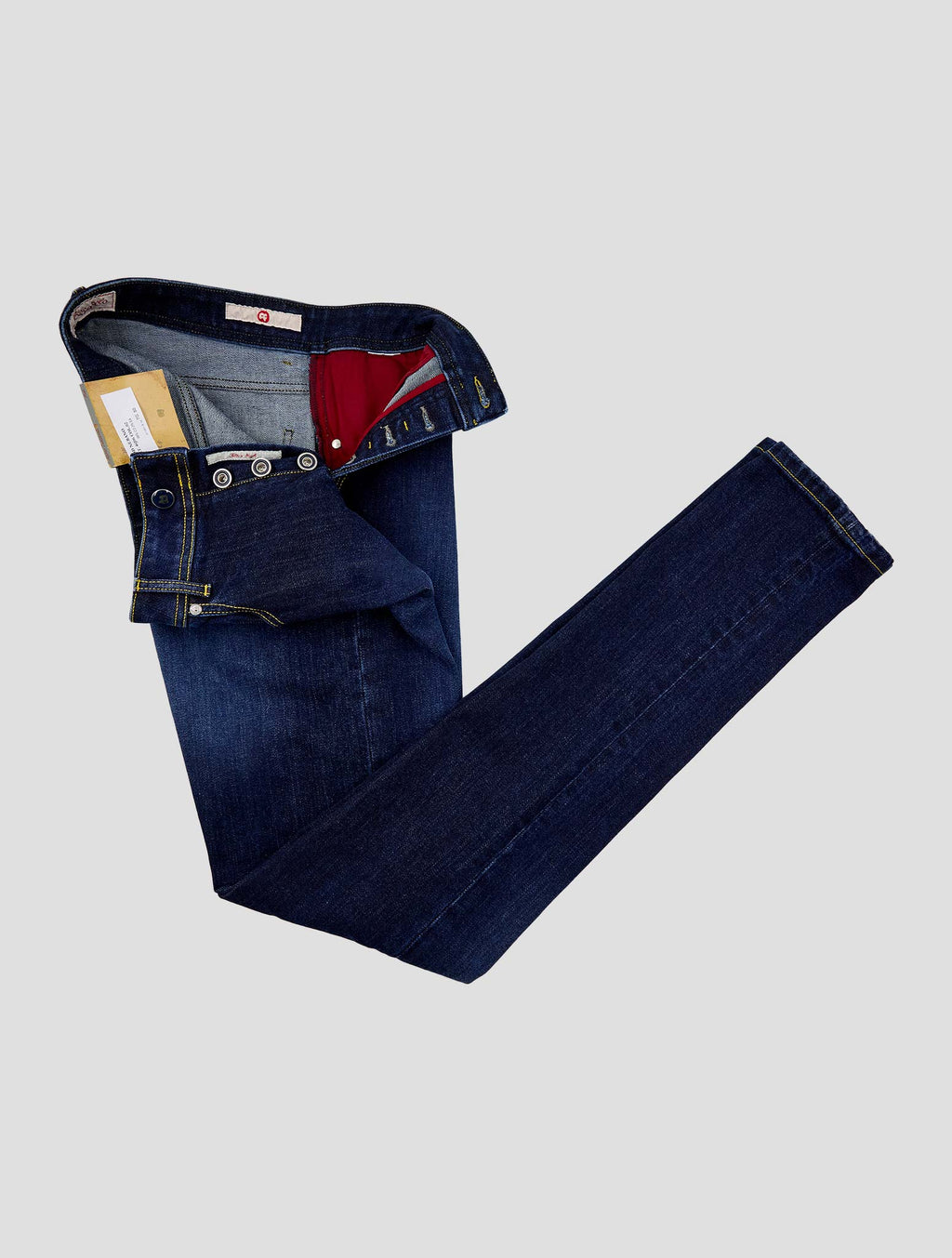 Marco Pescarolo Dark Blue Cotton Ea Jeans