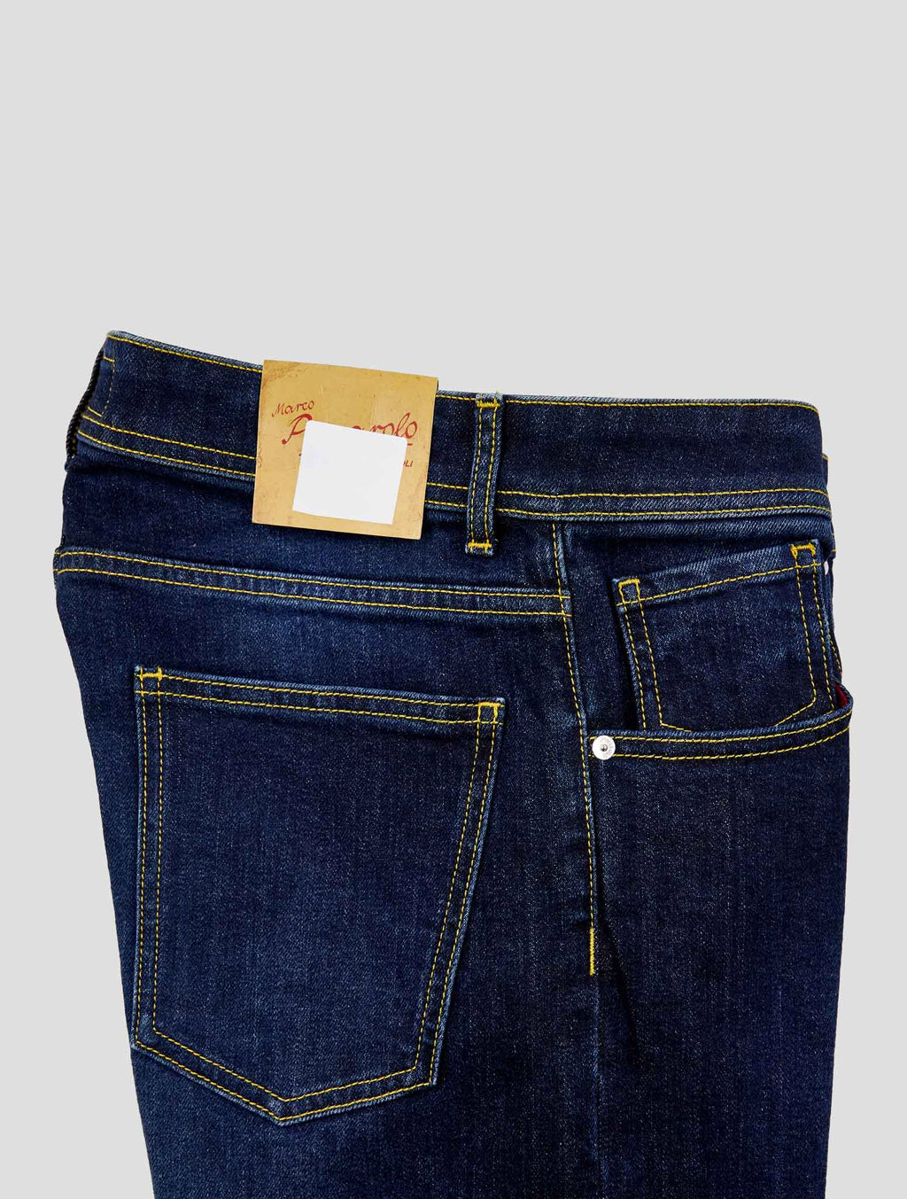 Marco Pescarolo Dark Blue Cotton Ea Jeans