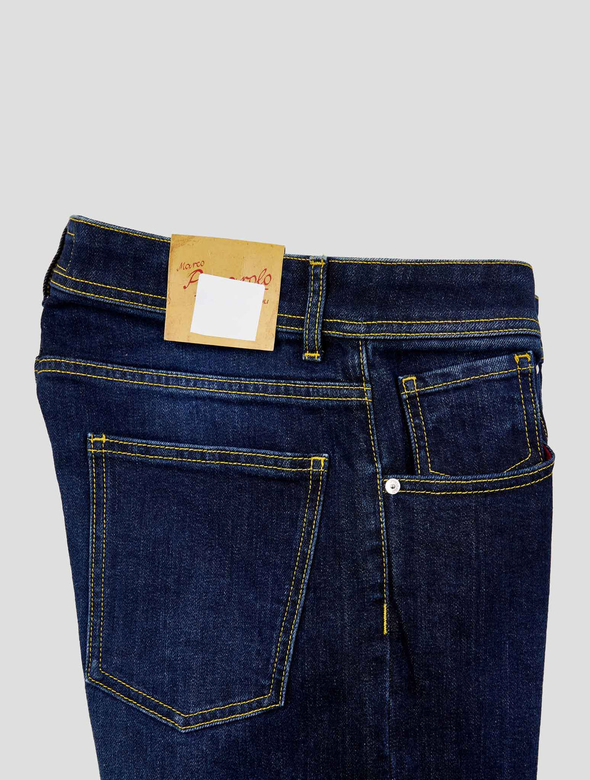 Marco Pescarolo Dark Blue Cotton Ea Jeans