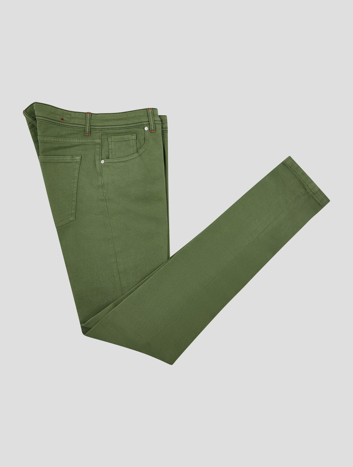Marco Pescarolo Green Cotton Cashmere Ea Pants