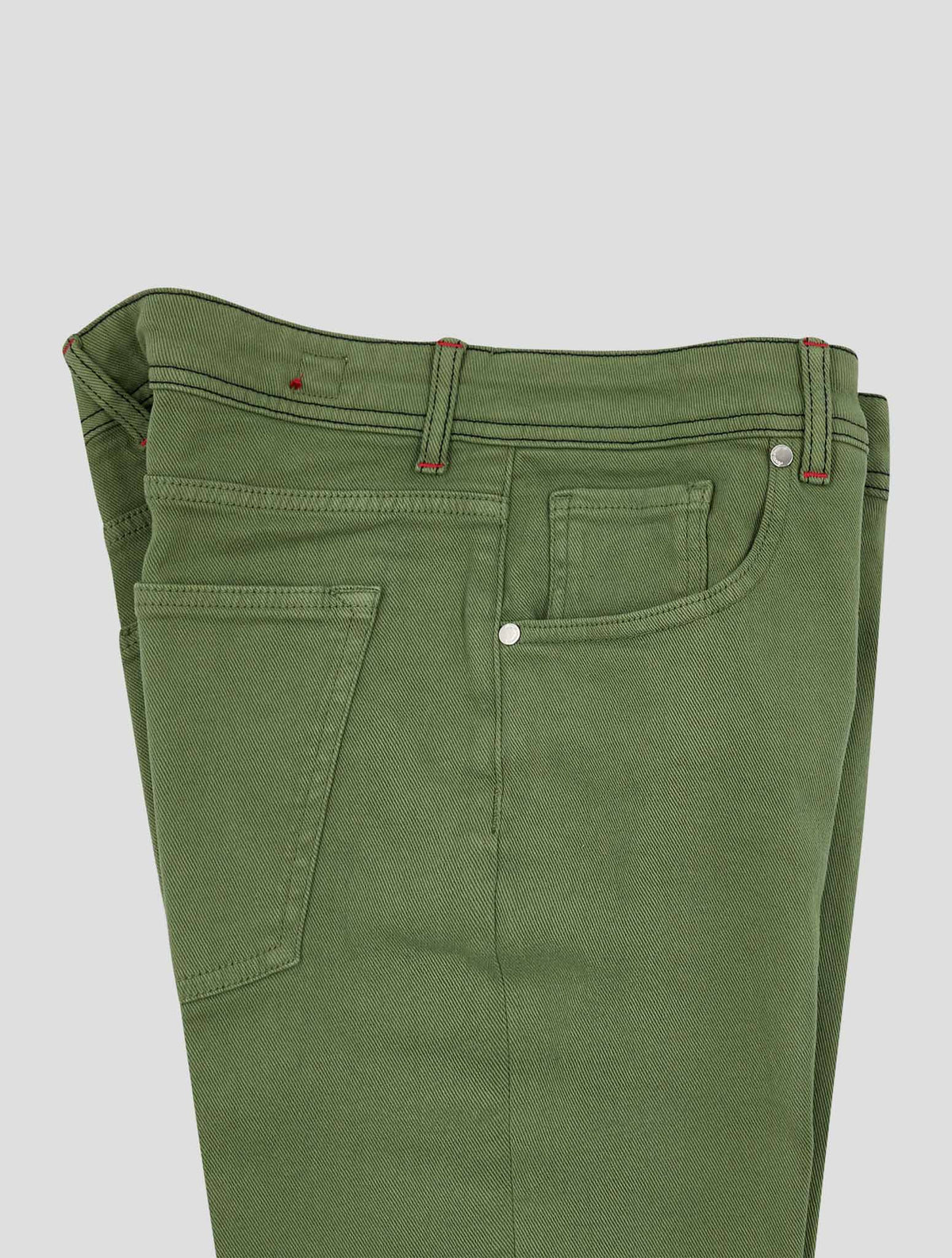 Marco Pescarolo Green Cotton Cashmere Ea Pants