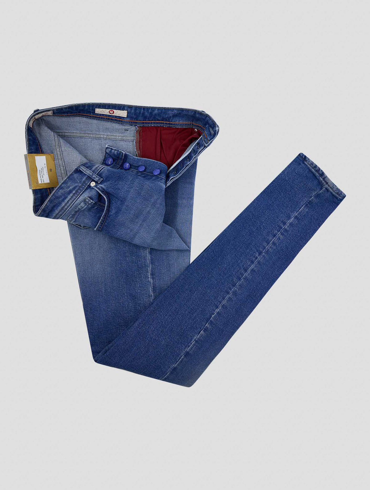 Marco Pescarolo Blue Cotton Ea Jeans