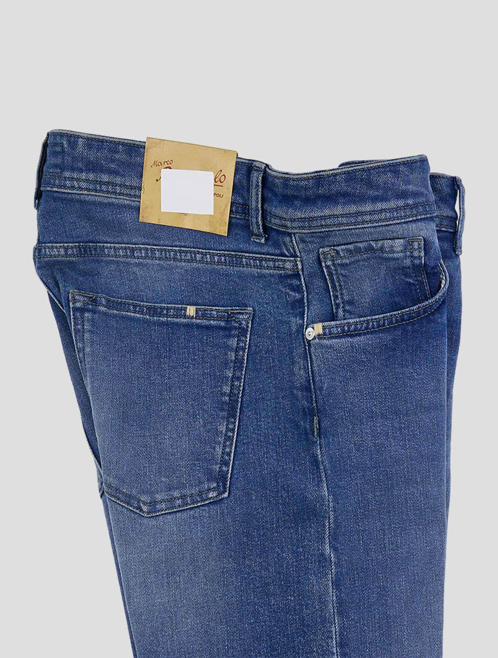 Marco Pescarolo Blue Cotton Ea Jeans