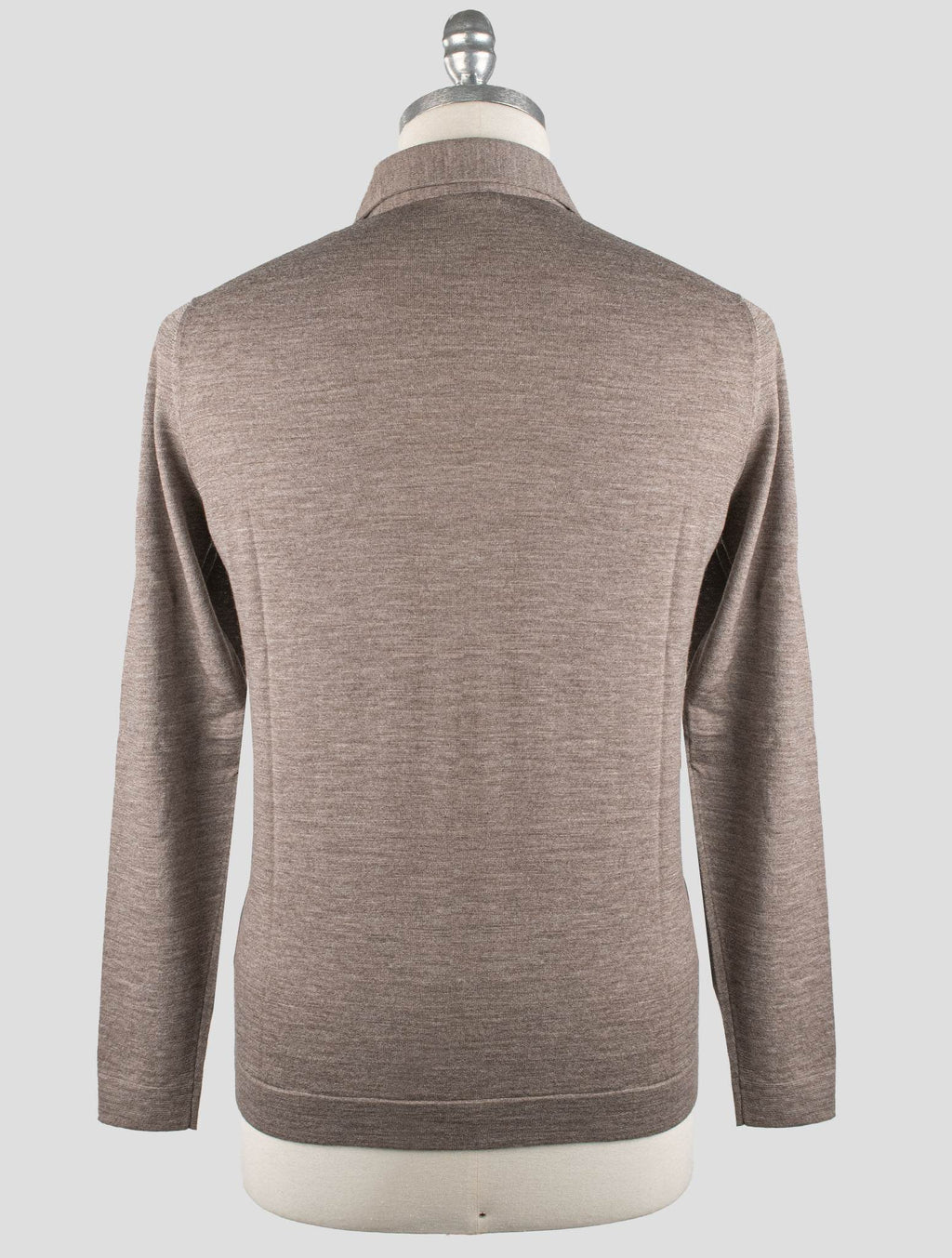 Gran Sasso Brown Virgin Wool Shirt