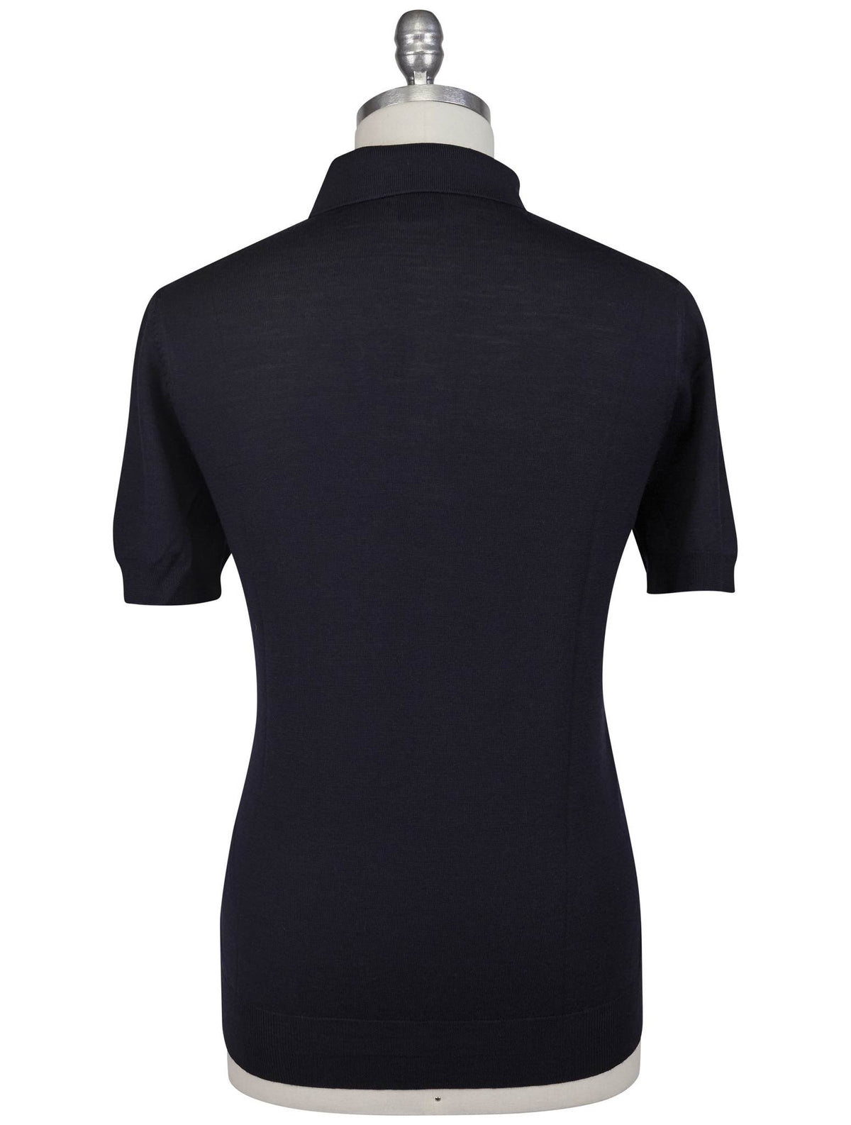 Gran Sasso Blue Virgin Wool Polo