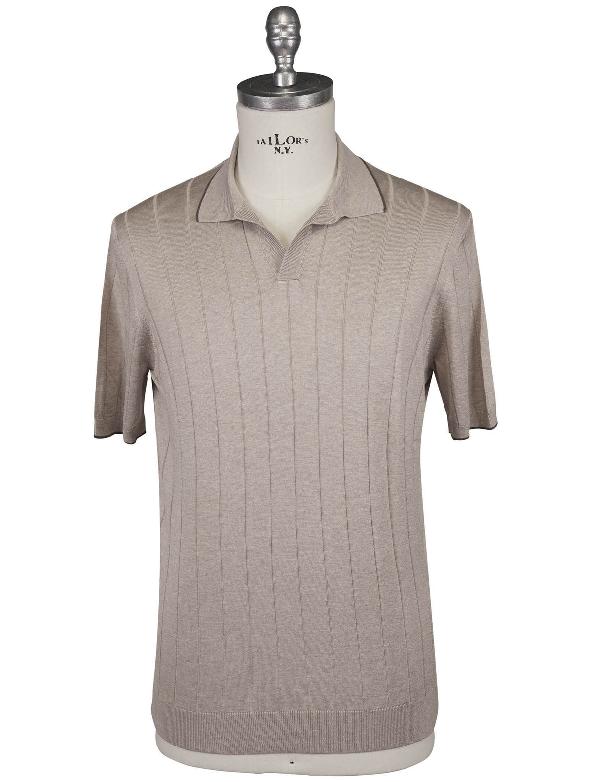 Gran Sasso Gran Sasso Gray Silk Polo Gray 000