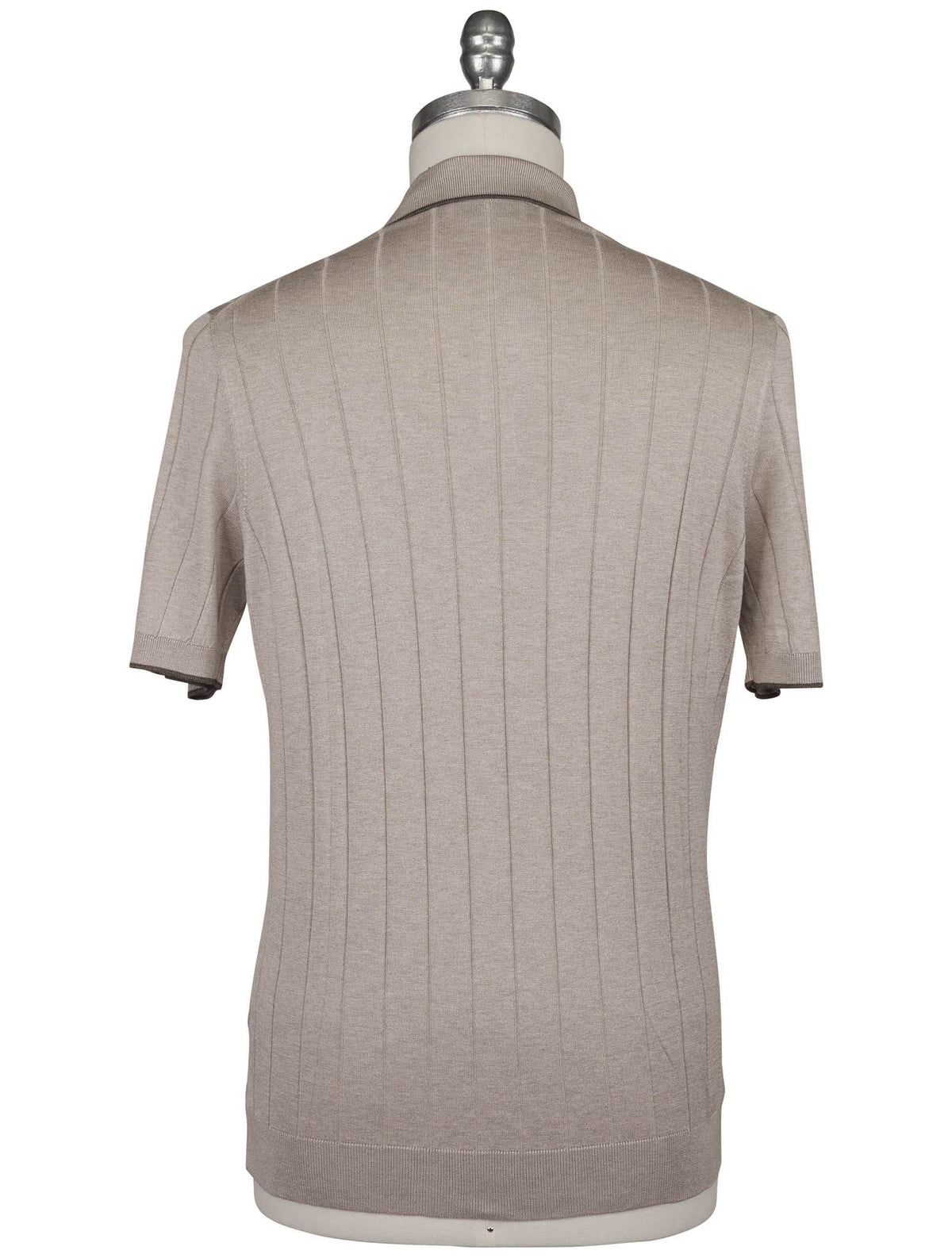 Gran Sasso Gray Silk Polo