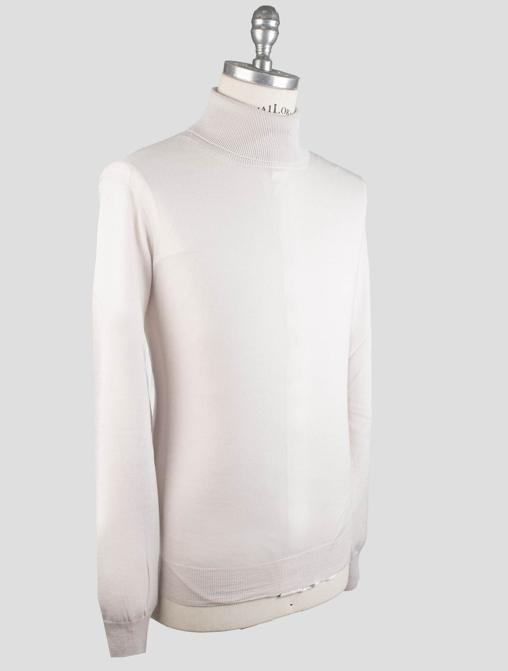Gran Sasso Gran Sasso White Virgin wool Sweater Turtleneck White 001