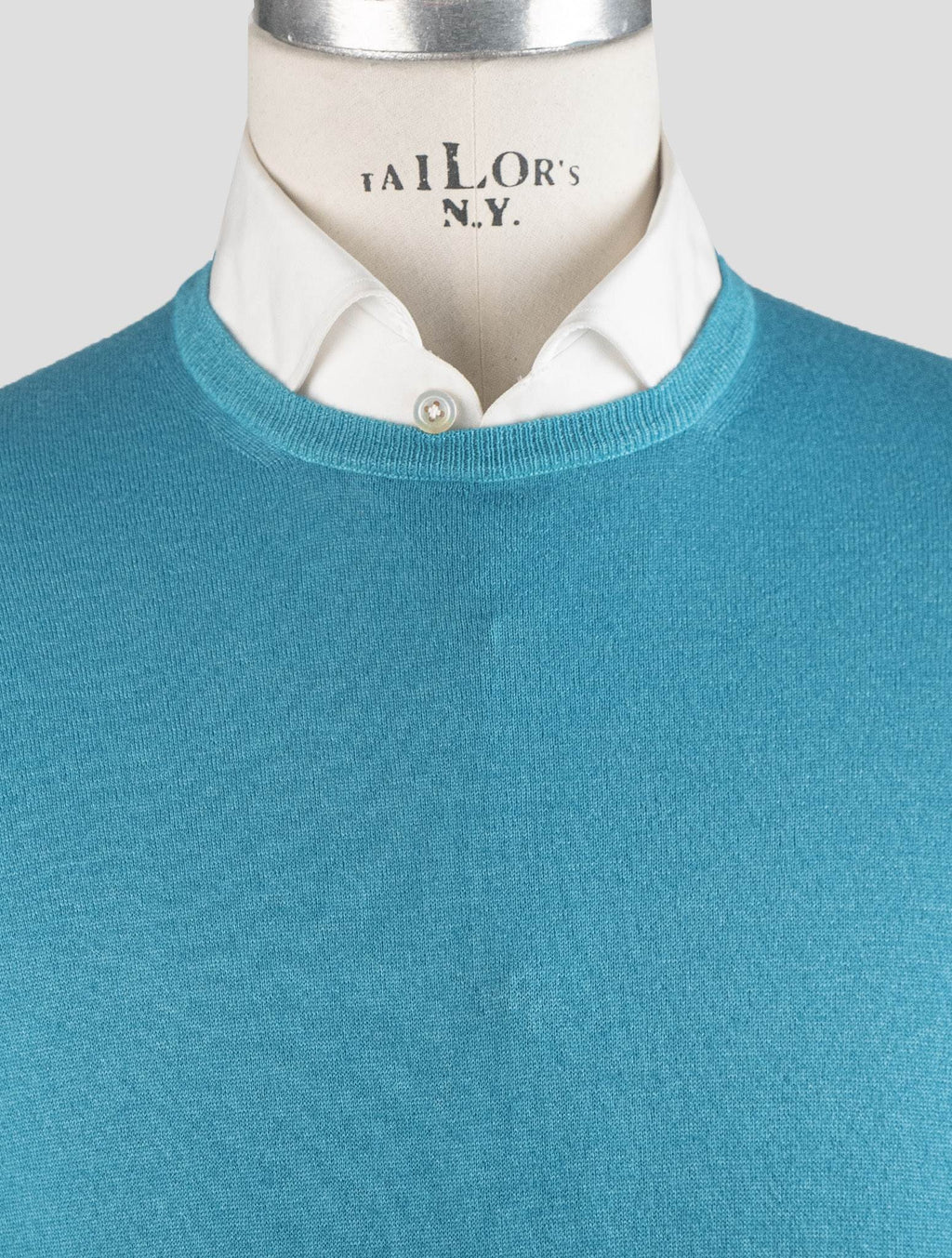 Gran Sasso Light Blue Cashmere Sweater Crewneck