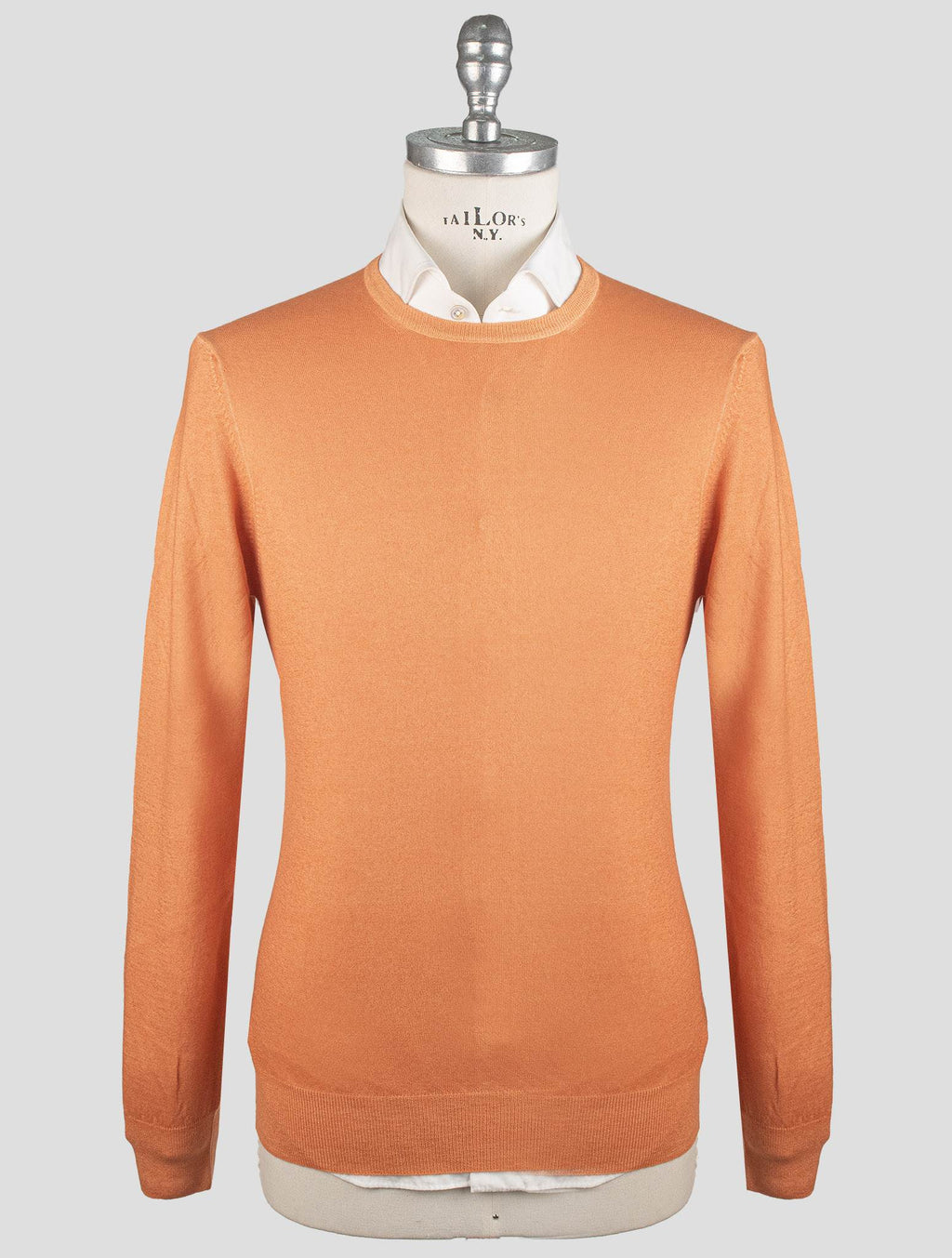 Gran Sasso Gran Sasso Orange Cashmere Sweater Crewneck Orange 000