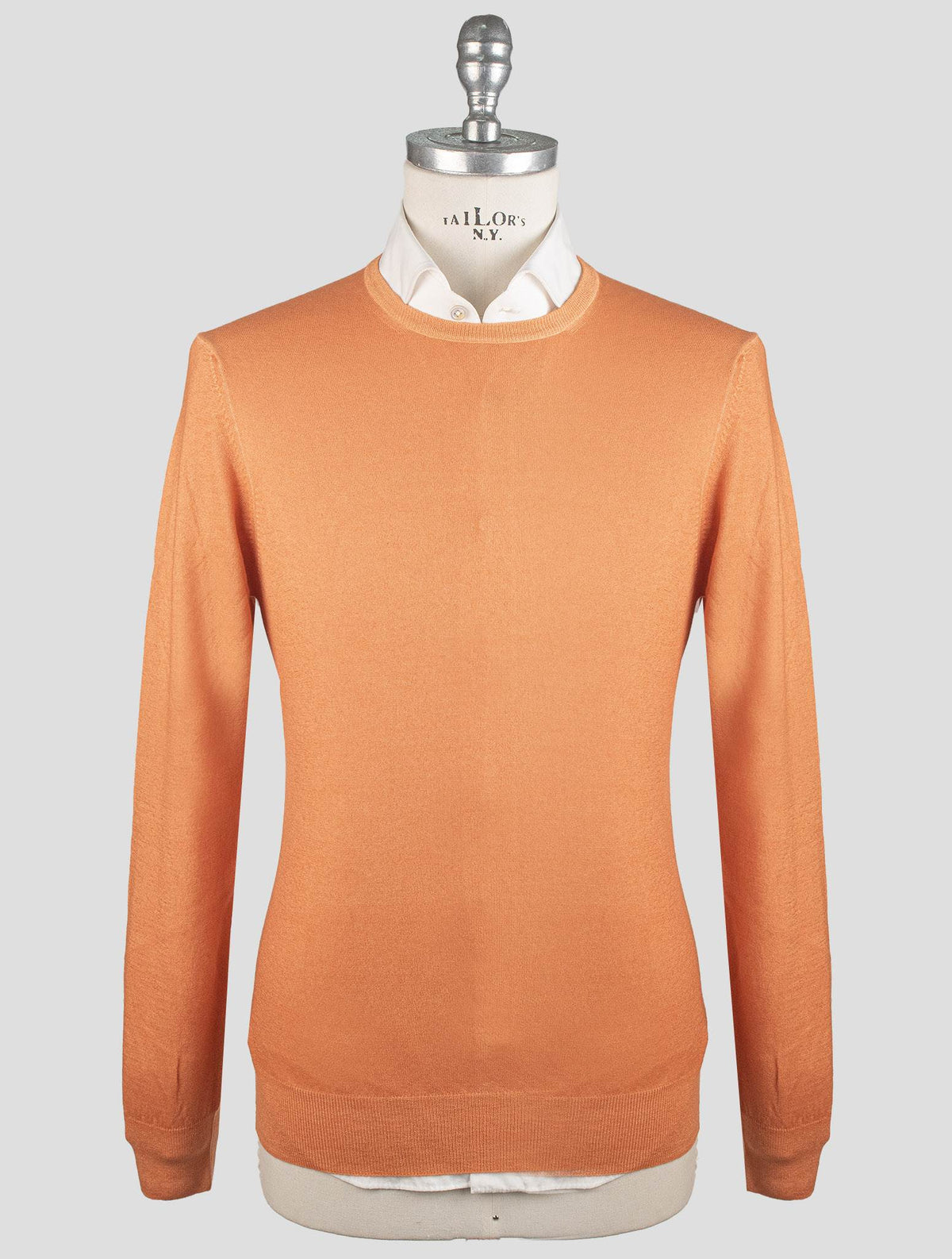Gran Sasso Gran Sasso Orange Cashmere Sweater Crewneck Orange 000