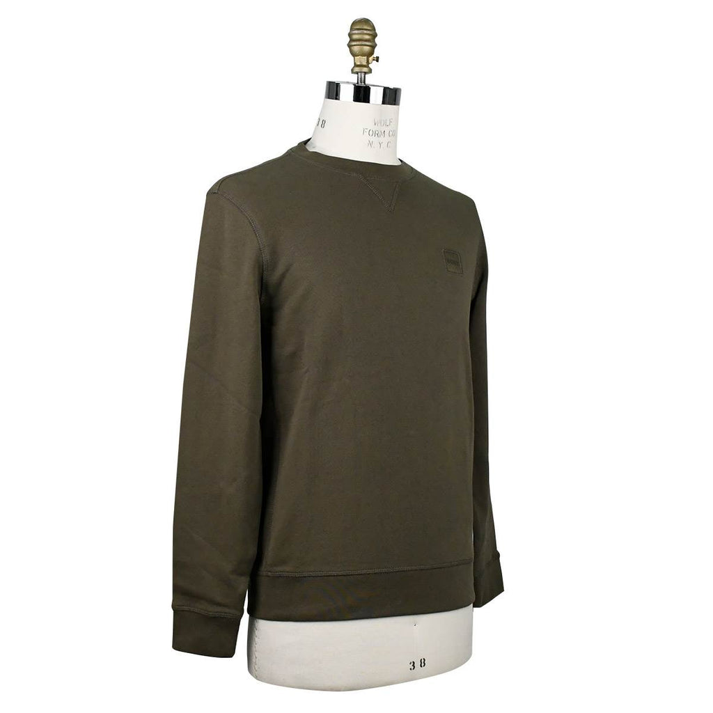 BOSS Boss Green Cotton Sweater Green 001