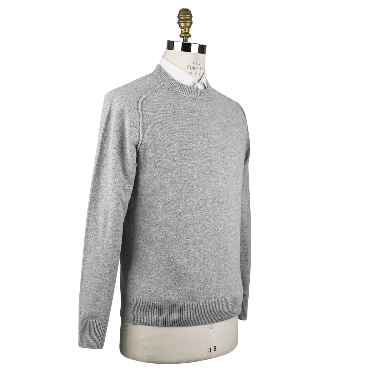 BOSS Boss Gray Wool Cotton Pa Sweater Crewneck Gray 001