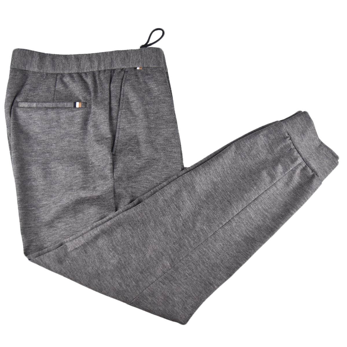 BOSS Boss Gray Virgin Wool Pa Ea Pants Gray 000