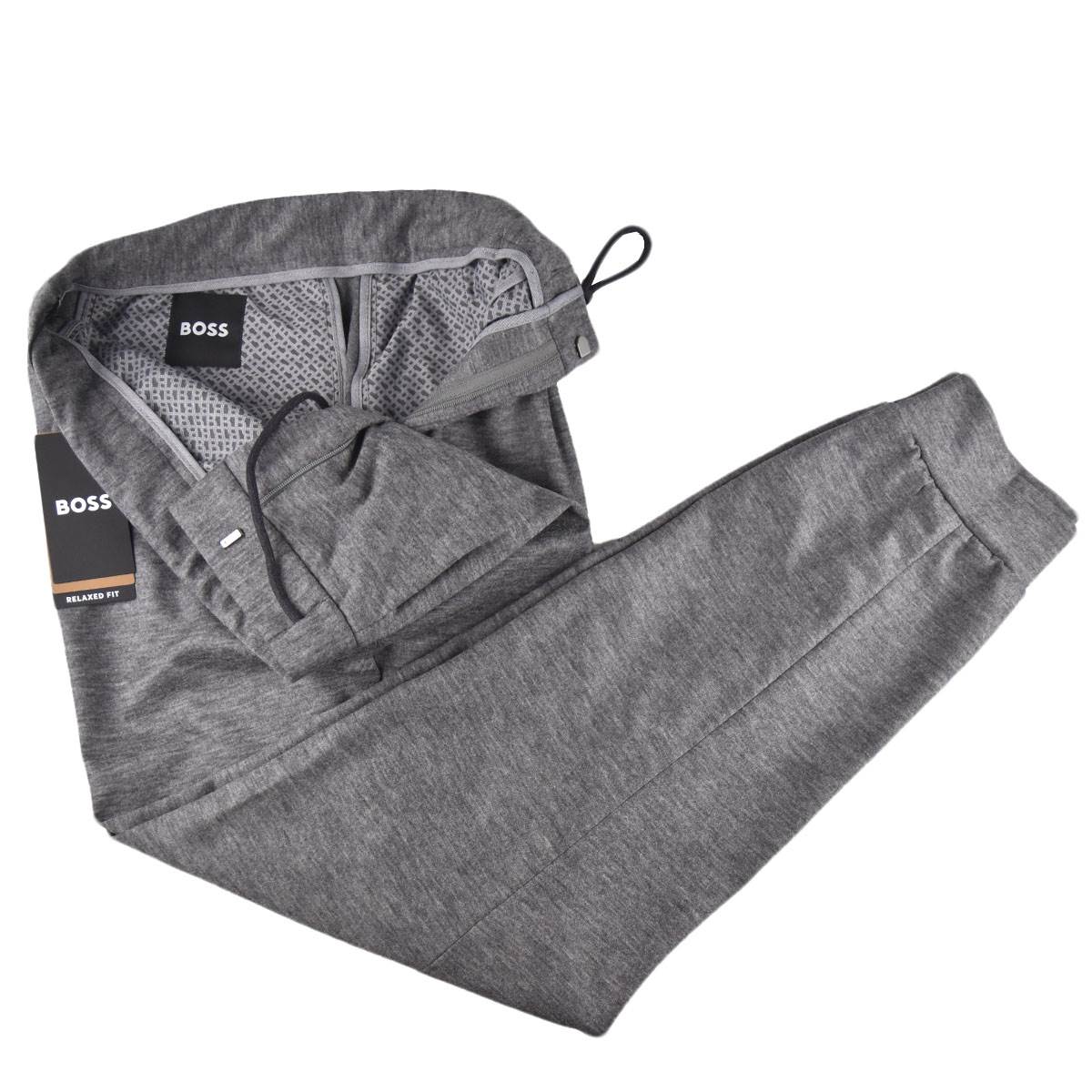 BOSS Boss Gray Virgin Wool Pa Ea Pants Gray 001