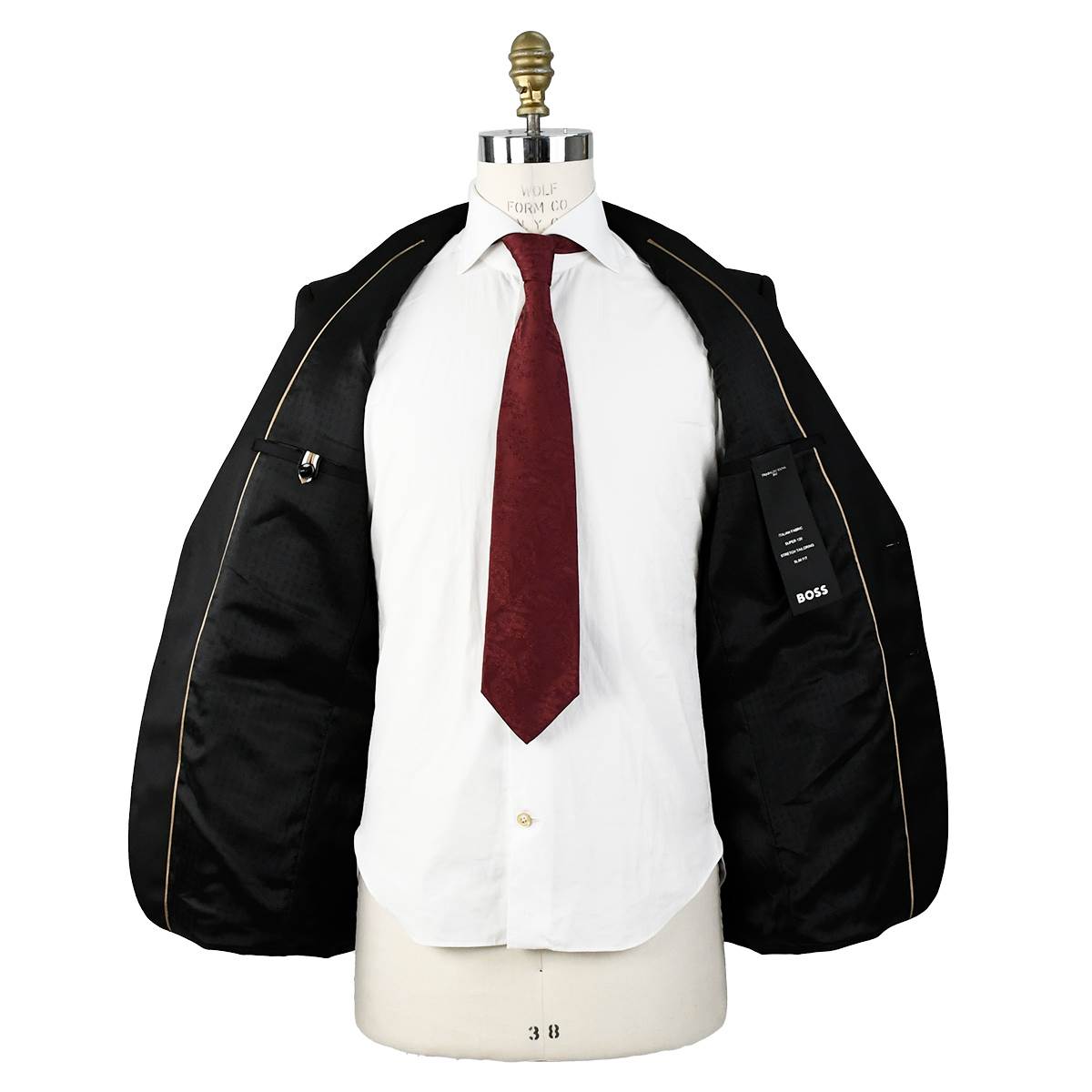 Boss Black Virgin Wool Suit