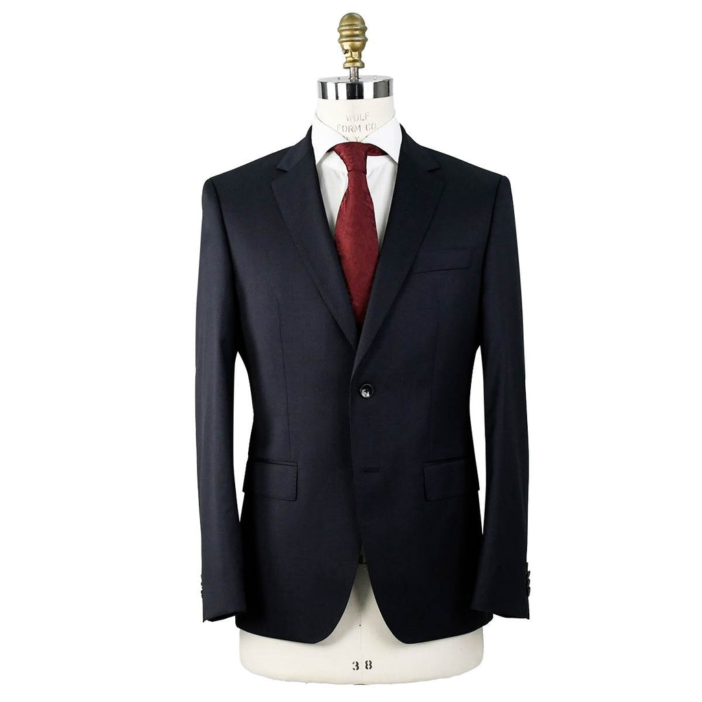 HUGO BOSS Hugo Boss Dark Blue Virgin Wool Suit Dark Blue 000