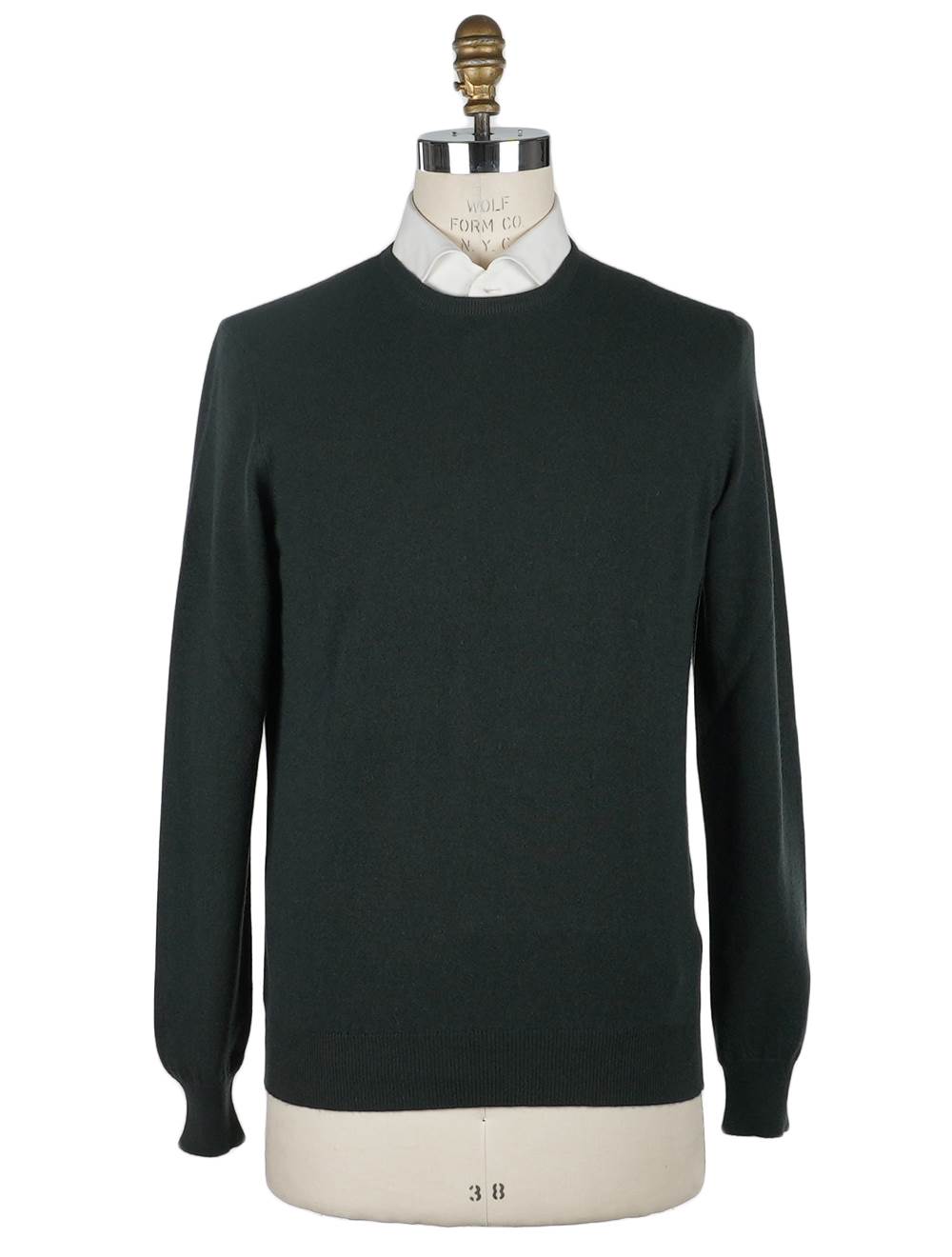Gran Sasso Gran Sasso Dark Green Cashmere Sweater Crewneck Dark Green 000