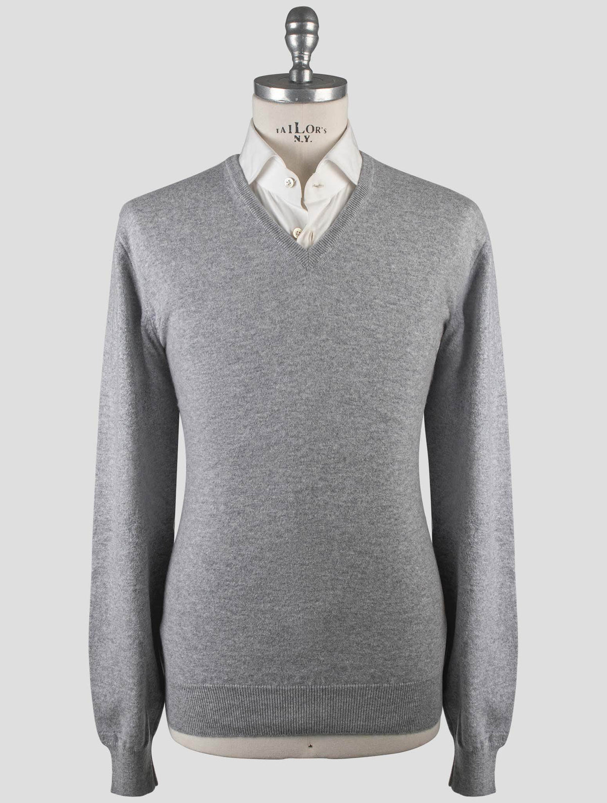 Gran Sasso Gran Sasso Gray Cashmere Sweater Crewneck Gray 000