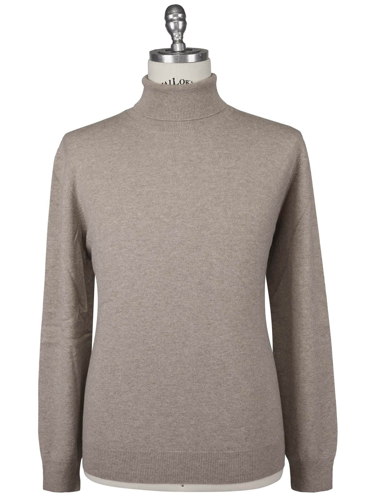 Gran Sasso Gran Sasso Beige Virgin Wool Cashmere Viscose Sweater Turtleneck Beige 000