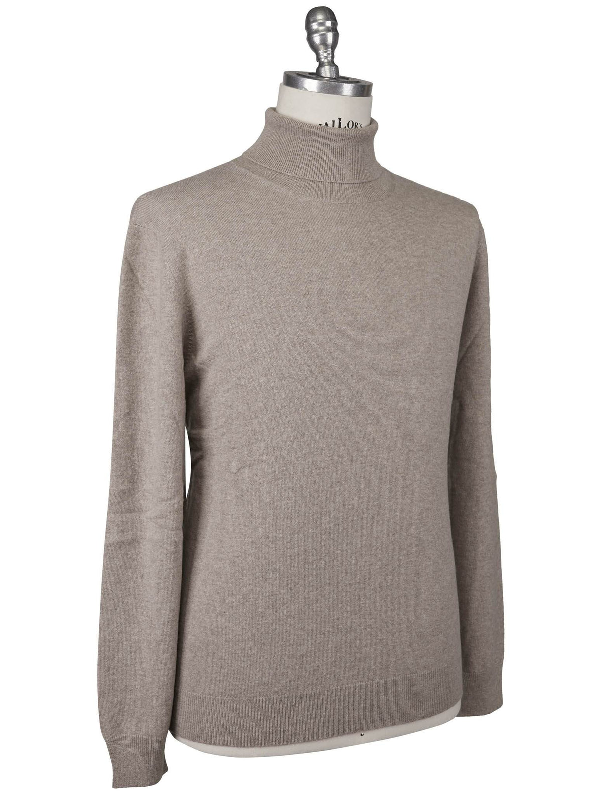 Gran Sasso Gran Sasso Beige Virgin Wool Cashmere Viscose Sweater Turtleneck Beige 001