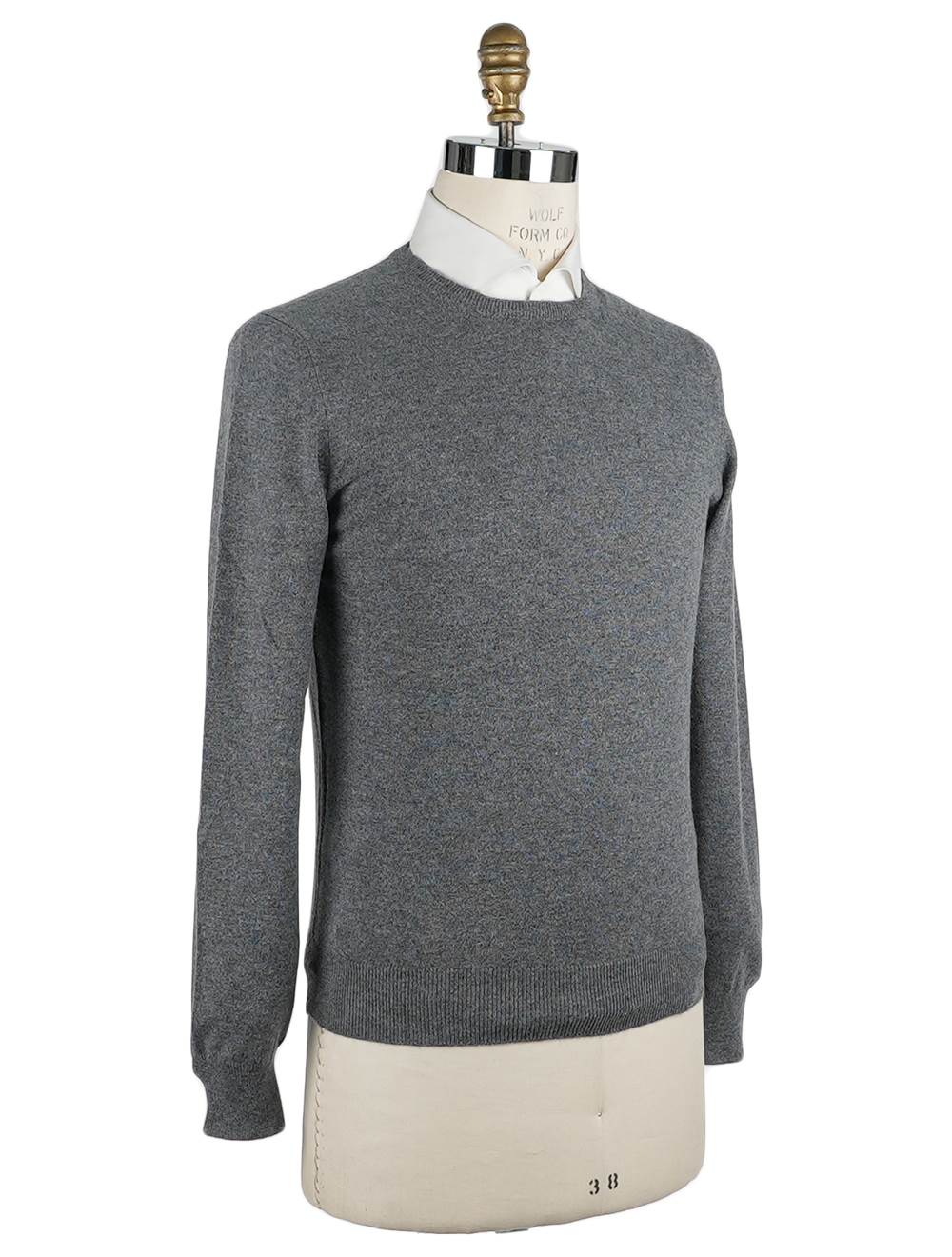 Gran Sasso Gran Sasso Gray Cashmere Sweater Crewneck Gray 001