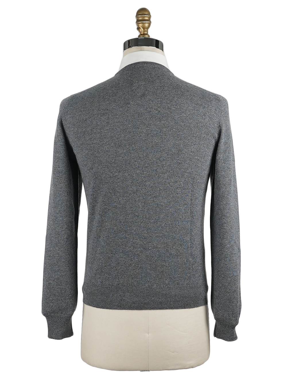 Gran Sasso Gray Cashmere Sweater Crewneck
