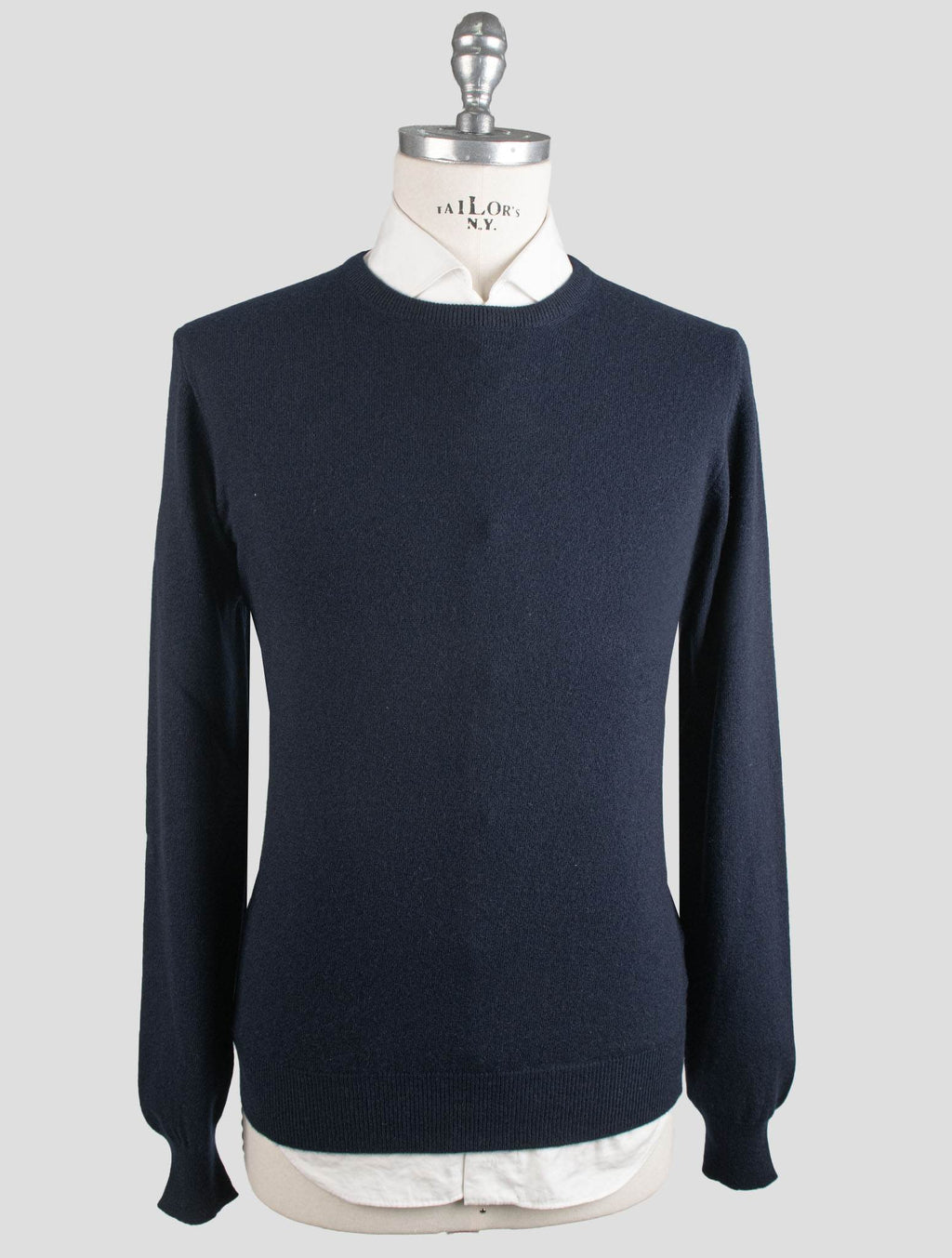 Gran Sasso Gran Sasso Dark Blue Cashmere Sweater Crewneck Dark Blue 000
